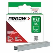 Arrow Fastener Light Duty Staples, 3/8 in Leg L, Steel 276